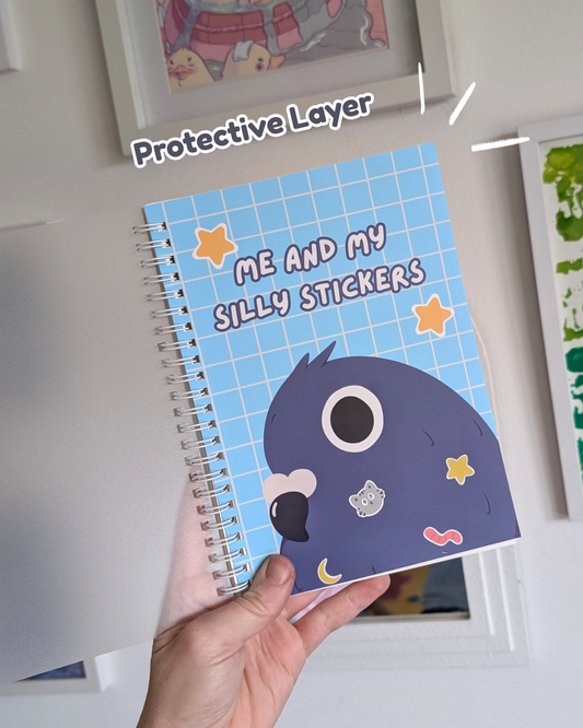 Reusable Pigeon Sticker Book