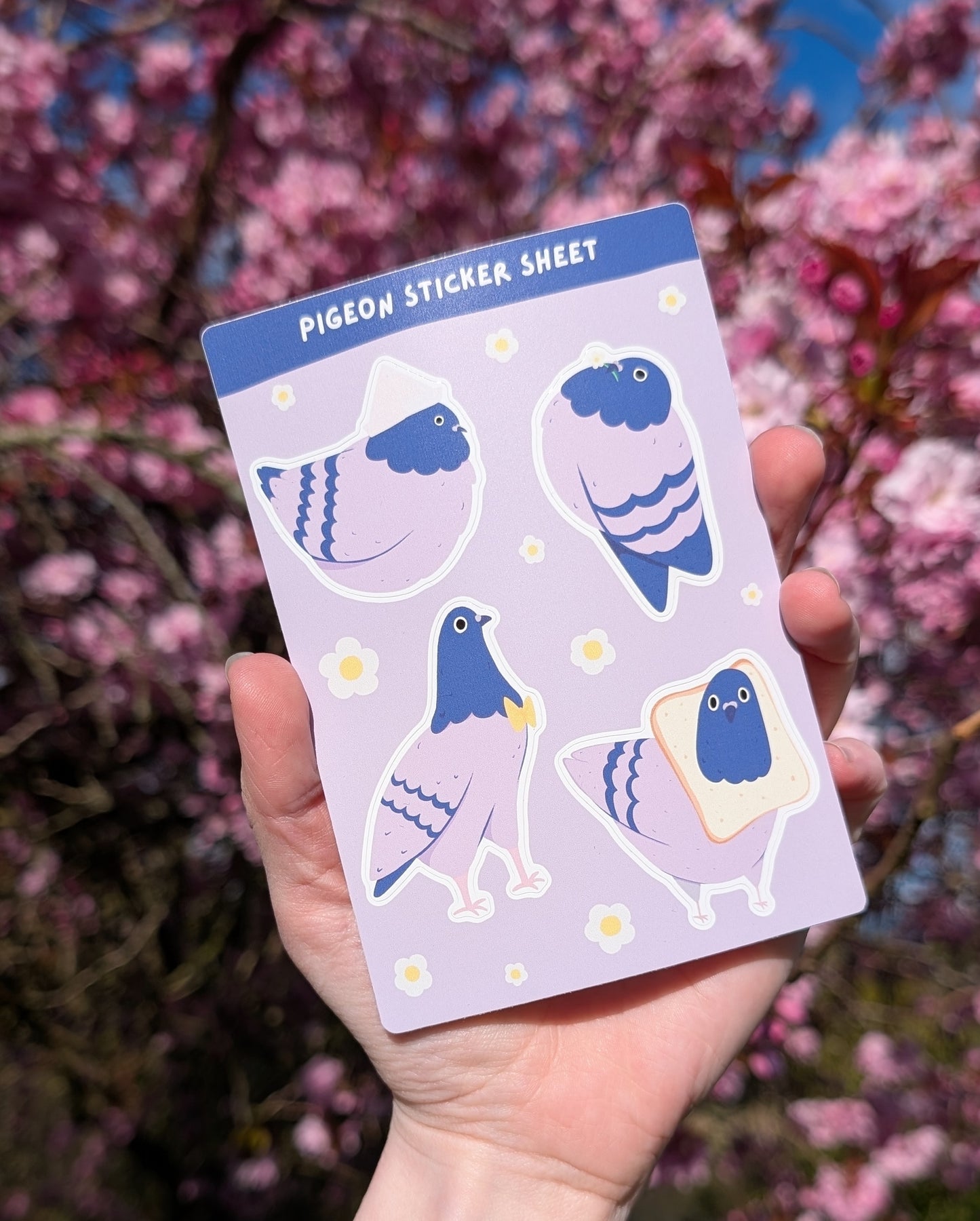 Pigeon Sticker Sheet