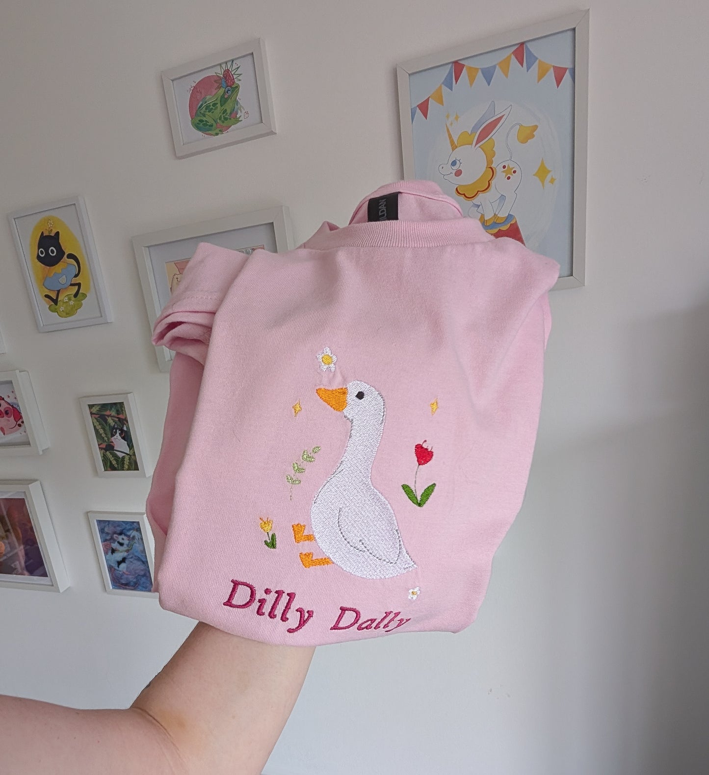 Silly Goose Pink T shirt