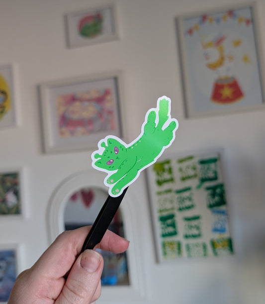 Alien Cat Cute Sticker