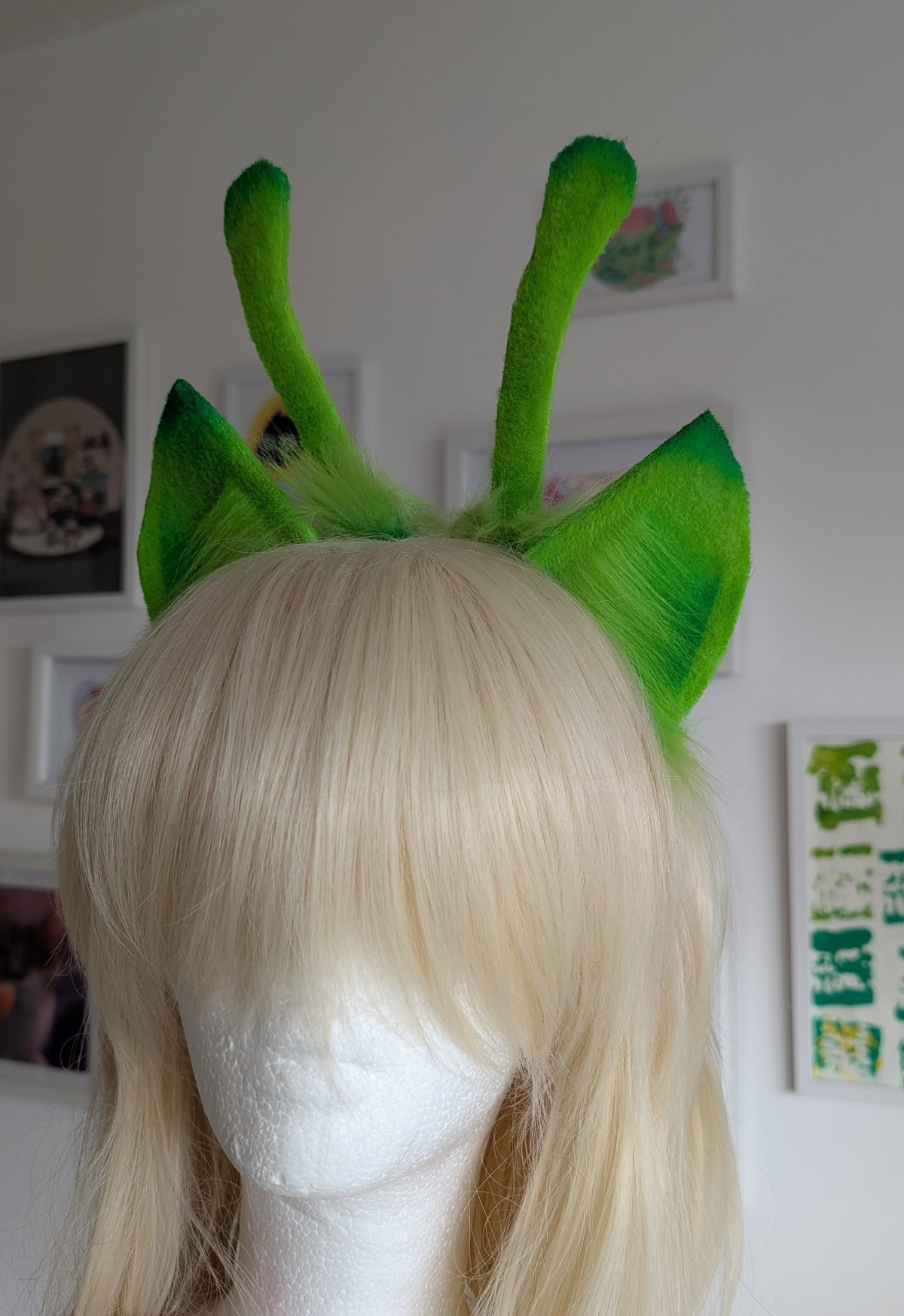 Glorp Alien Cat Cosplay Ears 🛸