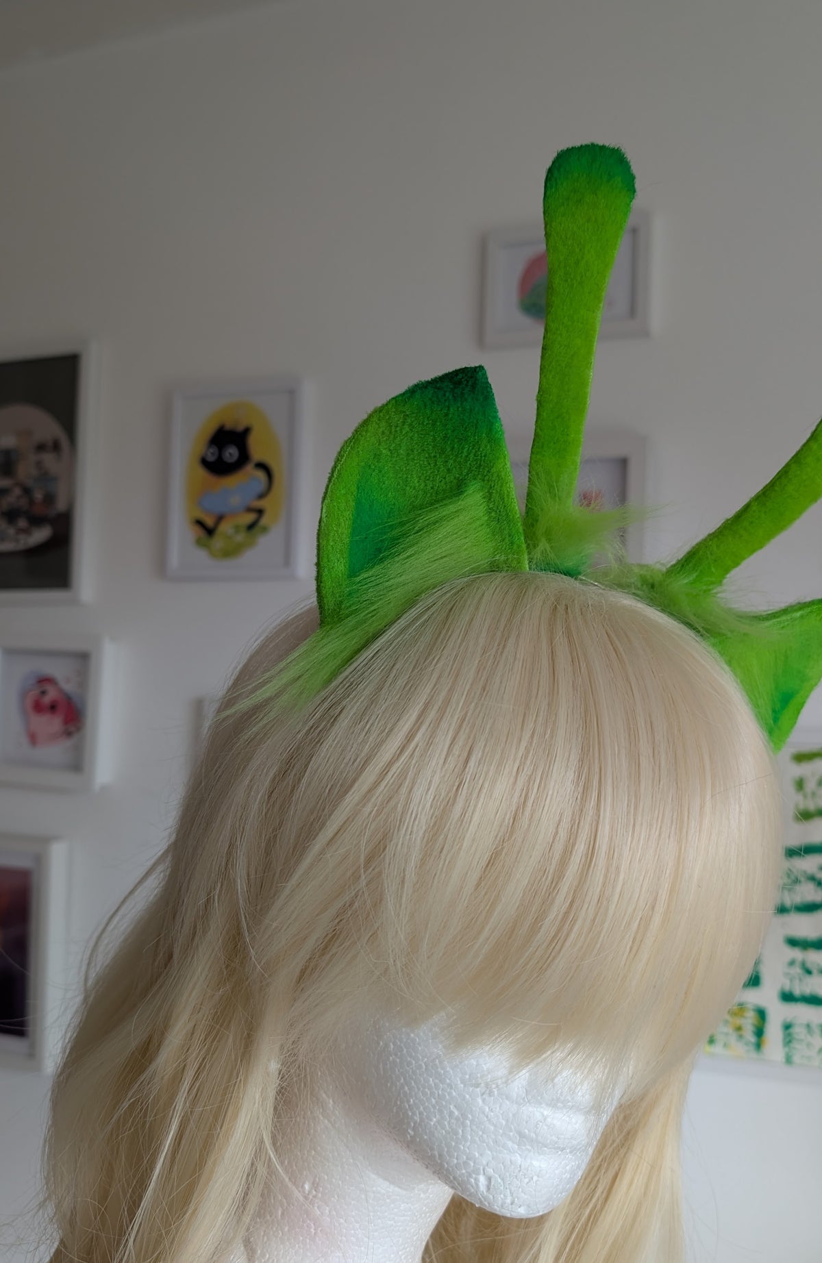 Glorp Alien Cat Cosplay Ears 🛸