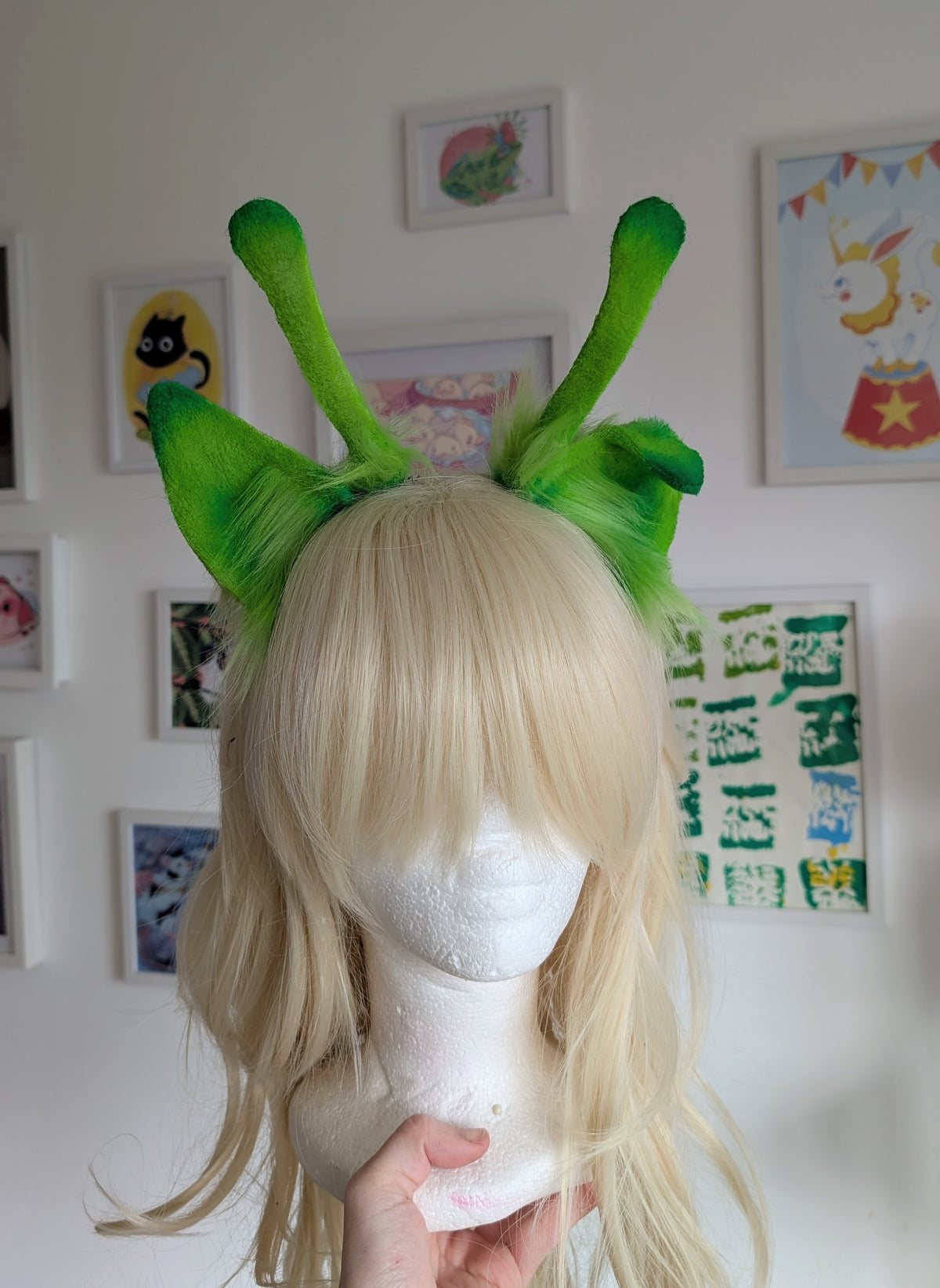 Glorp Alien Space Puppy Cosplay Ears