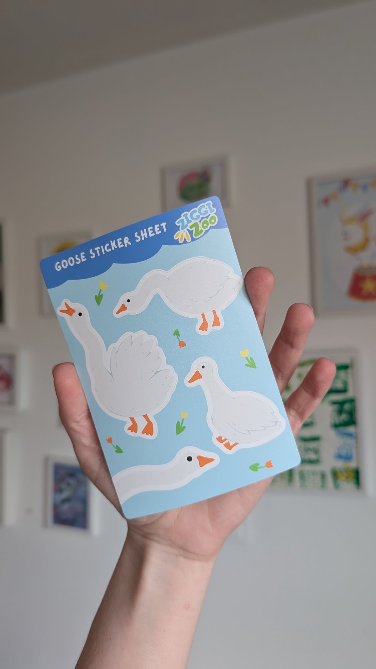 Goose Sticker Sheet
